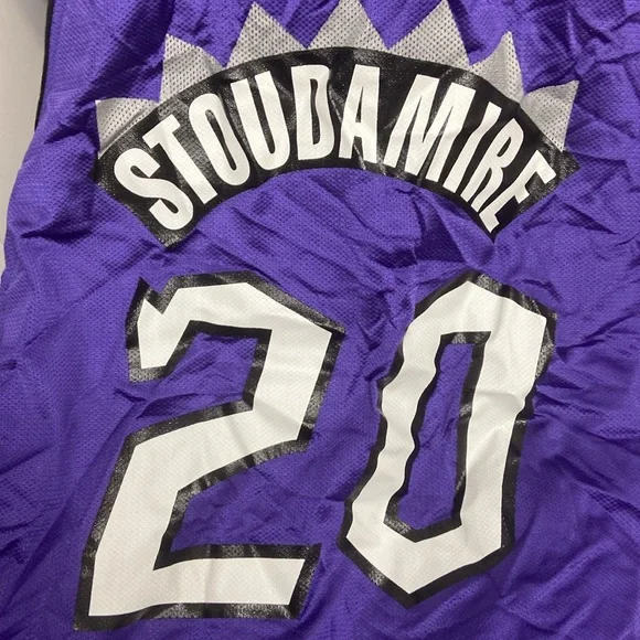 Vintage Champion Toronto Raptors Damon Stoudamire #20 Jersey - Picture 6 of 6